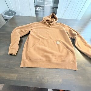 Carhartt Brown Fleece Hoodie